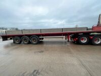 DENNISON 45FT 39 TON TRI AXLE FLAT TRAILER ON AIR - 18