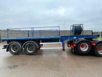 APPROX. 25ft SDC TWIN AXLE TRAILER ON AIR&nbsp; - 17