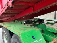 TRACTOR DRAWN ROLL ON / ROLL OFF HOOK LOADER TRAILER & SKIP - 16
