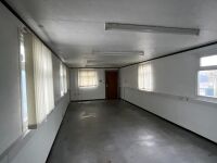 APPROX. 40ft x 12ft STEEL CLAD 2 OFFICE CABIN - 8