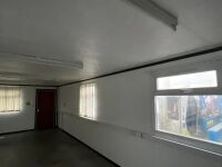 APPROX. 40ft x 12ft STEEL CLAD 2 OFFICE CABIN - 10