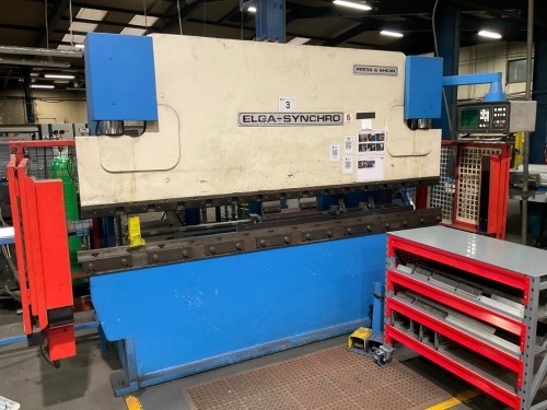 ELGA PRESS & SHEAR ES.90.30 3M 90TON 3 PHASE PRESSBRAKE
