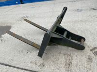 UNUSED TREVOR COLLINS ADJUSTABLE PALLET FORKS TO SUIT 13-20 TON MACHINE - 5