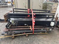 APPROX. 7.5m BI-FOLDING METAL GATE & CONTROLS - 11