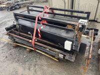 APPROX. 7.5m BI-FOLDING METAL GATE & CONTROLS - 12