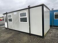 APPROX. 22ft x 9ft OPEN PLAN STEEL CLAD OFFICE&nbsp; - 3