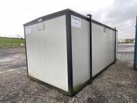 APPROX. 22ft x 9ft OPEN PLAN STEEL CLAD OFFICE&nbsp; - 5