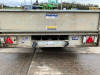 IFOR WILLIAMS 14FT X 6FT6" TRI AXLE DROPSIDE TRAILER - 8