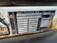 DAF 55.220 18 TON 4x2 MANUAL SKIP LORRY - 10