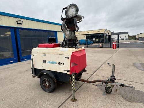 TOWERLIGHT SINGLE AXLE FAST TOW HYBRID LED LIGHTING TOWER