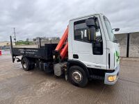 IVECO EUROCARGO 7.5 TON HIAB DROPSIDE AUTOMATIC TIPPER LORRY&nbsp;&nbsp;
