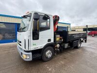IVECO EUROCARGO 7.5 TON HIAB DROPSIDE AUTOMATIC TIPPER LORRY&nbsp;&nbsp; - 3