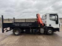IVECO EUROCARGO 7.5 TON HIAB DROPSIDE AUTOMATIC TIPPER LORRY&nbsp;&nbsp; - 8