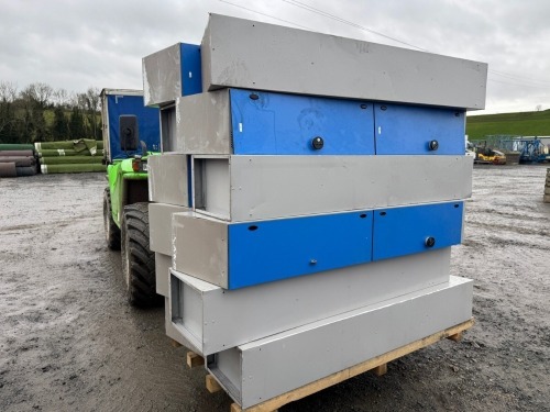 APPROX. 12No. METAL LOCKERS&nbsp;