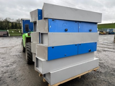 APPROX. 12No. METAL LOCKERS&nbsp;