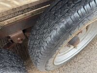 APPROX. 12ft x 6ft HAMILTON TRI AXLE CATTLE TRAILER&nbsp; - 13