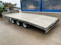 DALE KANE 16ft x 6.6ft TRI AXLE 3500KGS BEAVERTAIL TRAILER - 10