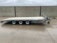 DALE KANE 16ft x 6.6ft TRI AXLE 3500KGS BEAVERTAIL TRAILER - 18