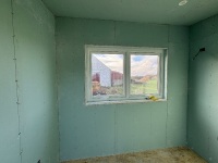 APPROX. 10.9ft x 9ft UNUSED INSULATED MODERN GARDEN ROOM / OFFICE - 11