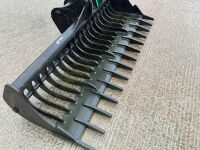 APPROX. 6ft UNUSED TREVOR COLLINS RAKE BUCKET TO SUIT 8 TON MACHINE - 9
