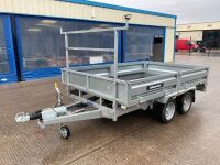 UNUSED INDESPENSION APPROX 10FT x 6FT 6" 3.5 TON DROPSIDE TRAILER - 4