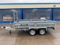 UNUSED INDESPENSION APPROX 10FT x 6FT 6" 3.5 TON DROPSIDE TRAILER - 5