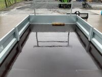 UNUSED INDESPENSION APPROX 10FT x 6FT 6" 3.5 TON DROPSIDE TRAILER - 9