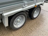 UNUSED INDESPENSION APPROX 10FT x 6FT 6" 3.5 TON DROPSIDE TRAILER - 12