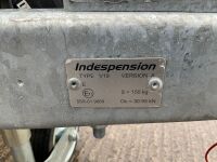 UNUSED INDESPENSION APPROX 10FT x 6FT 6" 3.5 TON DROPSIDE TRAILER - 13