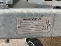 UNUSED INDESPENSION APPROX 10FT x 6FT 6" 3.5 TON DROPSIDE TRAILER - 14