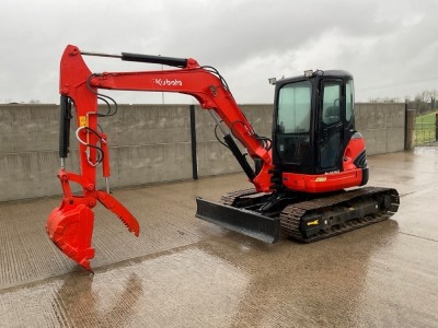 KUBOTA U40-3 4 TON MIDI EXCAVATOR