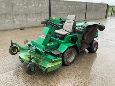 RANSOME T51D 3 GANG DIESEL BATWING RIDE ON MOWER