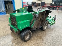 RANSOME T51D 3 GANG DIESEL BATWING RIDE ON MOWER - 5