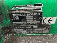 RANSOME T51D 3 GANG DIESEL BATWING RIDE ON MOWER - 12