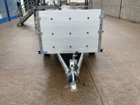 UNUSED HUMBAR 8ft 5" X 4ft 5" 1.3 TON SINGLE AXLE TRAILER&nbsp; - 2
