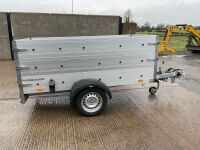 UNUSED HUMBAR 8ft 5" X 4ft 5" 1.3 TON SINGLE AXLE TRAILER&nbsp; - 9