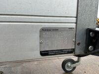 UNUSED HUMBAR 8ft 5" X 4ft 5" 1.3 TON SINGLE AXLE TRAILER&nbsp; - 11