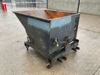 MOBILE FORKLIFT TIPPING SKIP (GREY) - 6