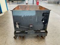 MOBILE FORKLIFT TIPPING SKIP (GREY) - 7