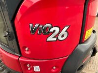 YANMAR VIO26-6 2.6 TON ZERO TAIL MINI DIGGER - 4