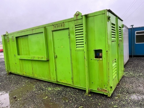 APPROX. 22ft x 8ft ANTI VANDAL WELFARE UNIT