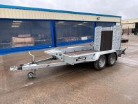 UNUSED INDESPENSION CHALLENGER 50 10ft x 5ft 3.5 TON TWIN AXLE BEAVERTAIL PLANT TRAILER&nbsp; - 5