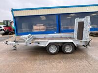 UNUSED INDESPENSION CHALLENGER 50 10ft x 5ft 3.5 TON TWIN AXLE BEAVERTAIL PLANT TRAILER&nbsp; - 6