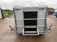 UNUSED INDESPENSION CHALLENGER 50 10ft x 5ft 3.5 TON TWIN AXLE BEAVERTAIL PLANT TRAILER&nbsp; - 8