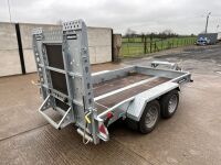 UNUSED INDESPENSION CHALLENGER 50 10ft x 5ft 3.5 TON TWIN AXLE BEAVERTAIL PLANT TRAILER&nbsp; - 9
