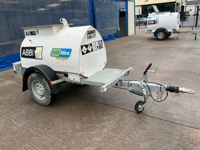 WESTERN 500lt SINGLE AXLE FAST TOW METAL BUNDED FUEL BOWSER