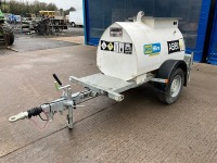 WESTERN 500lt SINGLE AXLE FAST TOW METAL BUNDED FUEL BOWSER - 3