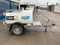 WESTERN 500lt SINGLE AXLE FAST TOW METAL BUNDED FUEL BOWSER - 17