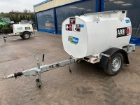 WESTERN 985lt SINGLE AXLE FAST TOW METAL BUNDED FUEL BOWSER - 3