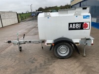 WESTERN 985lt SINGLE AXLE FAST TOW METAL BUNDED FUEL BOWSER - 4